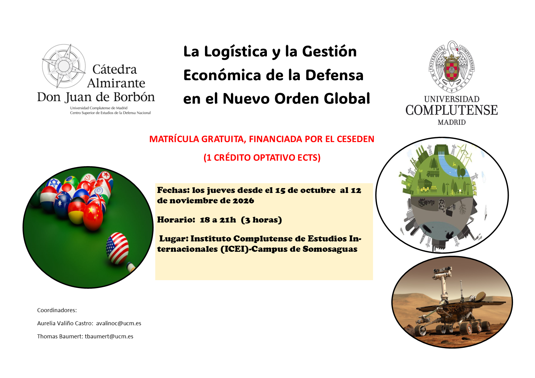 LA LOGÍSTICA Y LA GESTIÓN ECONÓMICA DE LA DEFENSA EN EL NUEVO ORDEN GLOBAL